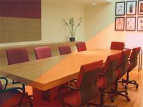 Mediation and Hearing Process Photo of a conference room